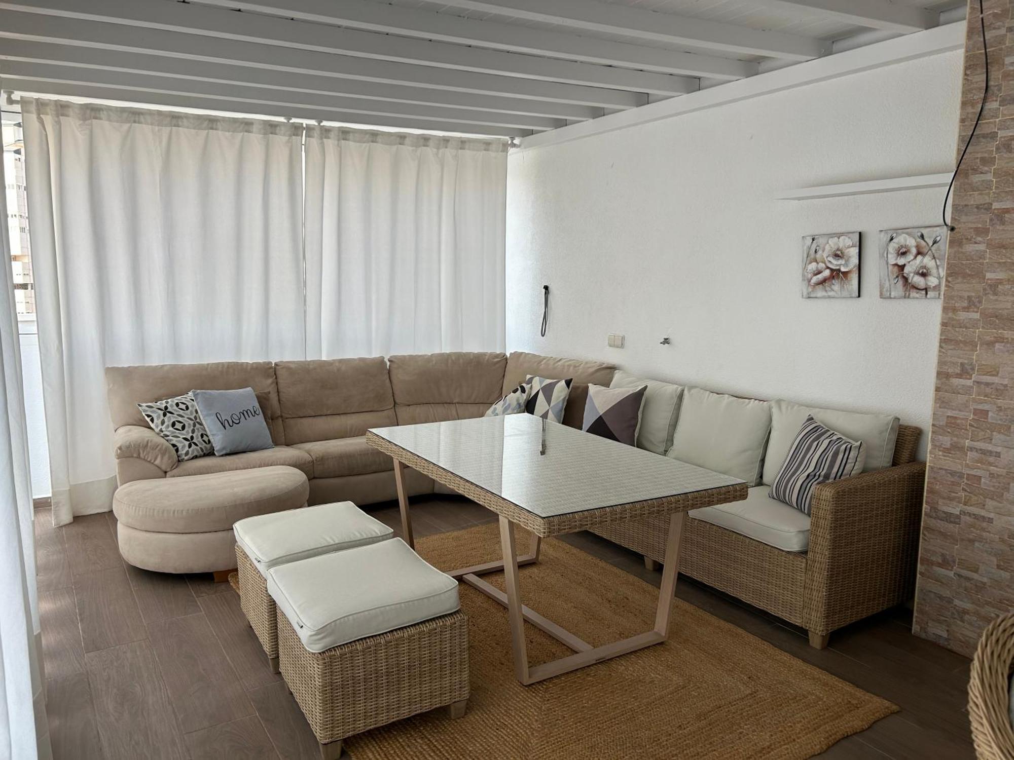 Atico Con Enorme Terraza Y Chill Out Particular Apartment Бенидорм Екстериор снимка